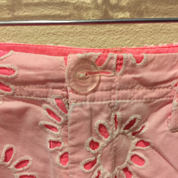 Light Pink Patterned Shorts - Picture 2 of 5
